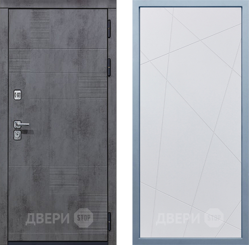 Входная металлическая Дверь Дива МД-35 Д-11 Белый в Черноголовке