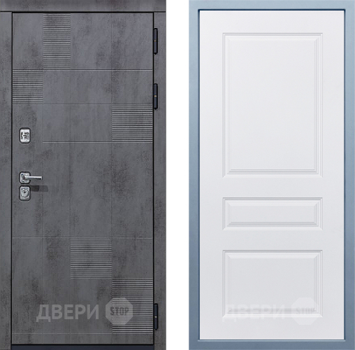 Входная металлическая Дверь Дива МД-35 Д-13 Белый в Черноголовке