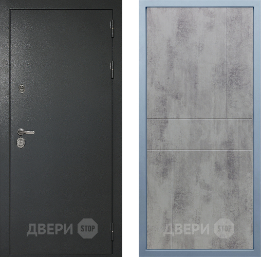 Дверь Дива МД-40 Титан М-1 Бетон темный в Черноголовке