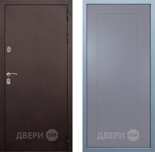 Входная металлическая Дверь Дива МД-40 Медь Н-10 Силк Маус в Черноголовке