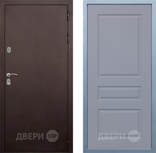 Входная металлическая Дверь Дива МД-40 Медь Д-13 Силк Маус в Черноголовке