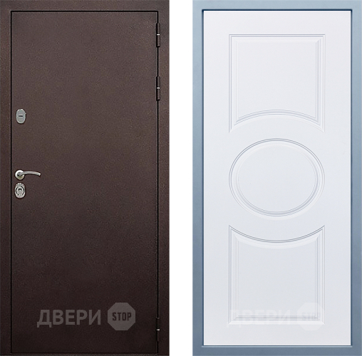 Дверь Дива МД-40 Медь М-30 Белый в Черноголовке