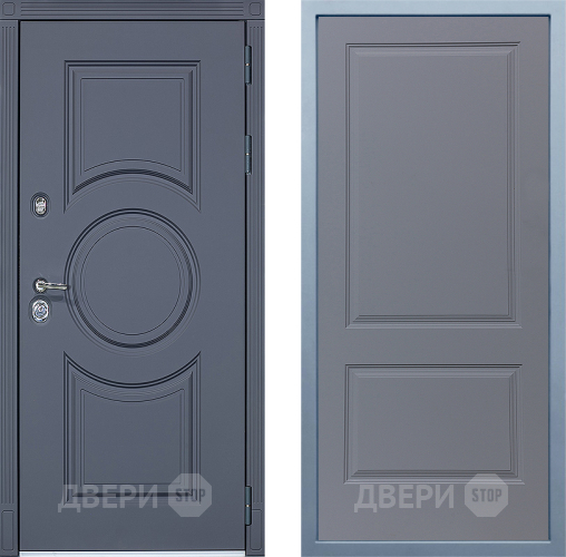 Входная металлическая Дверь Дива МХ-30 STR Д-7 Силк Маус в Черноголовке