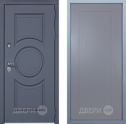 Входная металлическая Дверь Дива МХ-30 STR Н-10 Силк Маус в Черноголовке