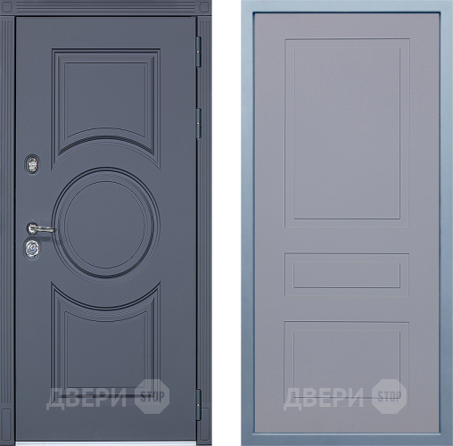 Входная металлическая Дверь Дива МХ-30 STR Н-13 Силк Маус в Черноголовке
