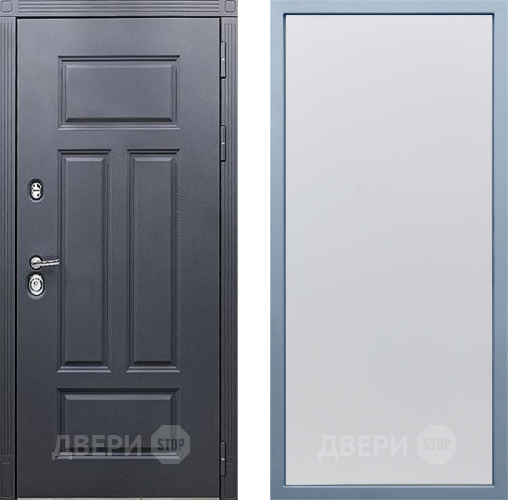 Входная металлическая Дверь Дива МХ-29 STR Н-1 Белый в Черноголовке