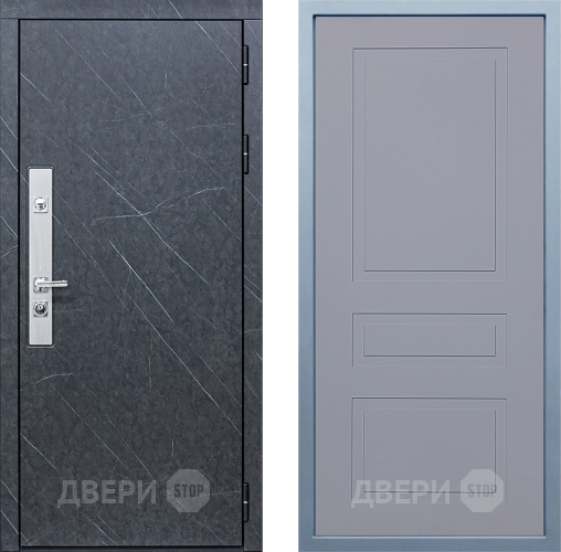 Входная металлическая Дверь Дива МХ-26 STR Н-13 Силк Маус в Черноголовке