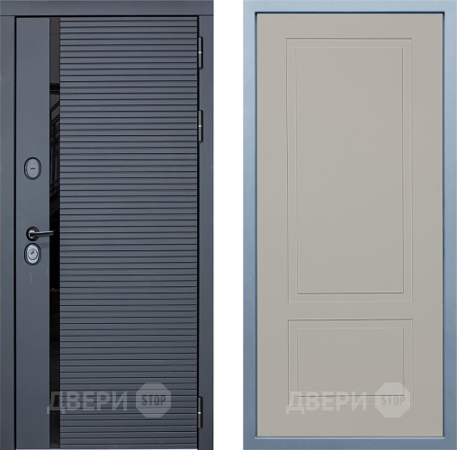 Входная металлическая Дверь Дива МХ-45 STR Н-7 Шампань в Черноголовке