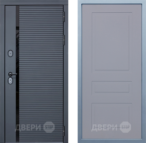 Входная металлическая Дверь Дива МХ-45 STR Н-13 Силк Маус в Черноголовке