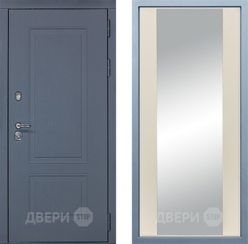 Входная металлическая Дверь Дива МХ-38 STR Д-15 Зеркало Шампань в Черноголовке