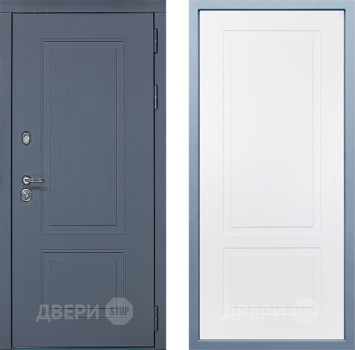 Входная металлическая Дверь Дива МХ-38 STR Н-7 Белый в Черноголовке