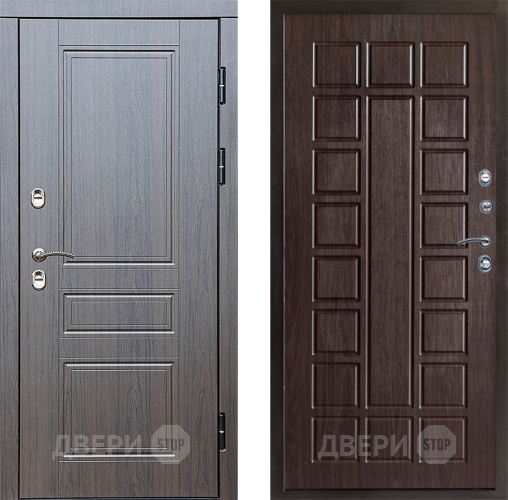 Входная металлическая Дверь Престиж TERMO с терморазрывом Классика Престиж Венге в Черноголовке