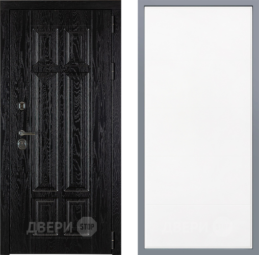 Дверь Заводские двери Мюнхен Тривия Белый софт в Черноголовке