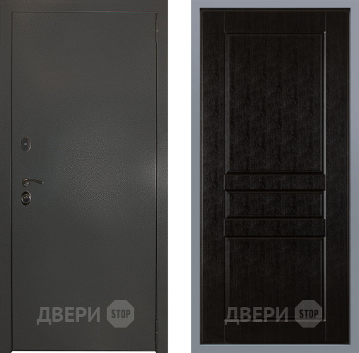 Дверь Заводские двери Эталон 3к антик серебро К-2 Венге в Черноголовке