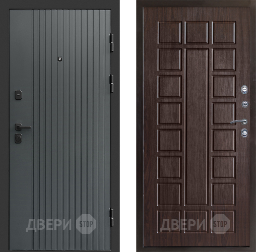 Входная металлическая Дверь Престиж Tvist Grey Престиж Венге в Черноголовке