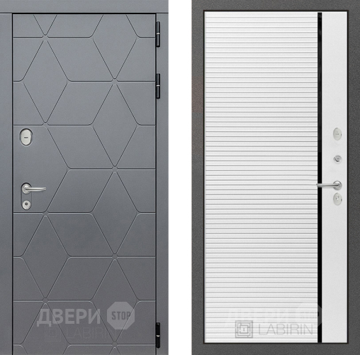 Дверь Лабиринт (LABIRINT) Cosmo 22 Белый софт в Черноголовке