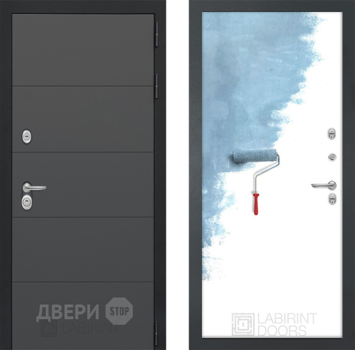 Дверь Лабиринт (LABIRINT) Art 28 Под покраску в Черноголовке