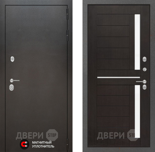 Входная металлическая Дверь Лабиринт (LABIRINT) Silver 02 Венге в Черноголовке