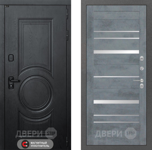 Дверь Лабиринт (LABIRINT) Гранд 20 Бетон темный в Черноголовке