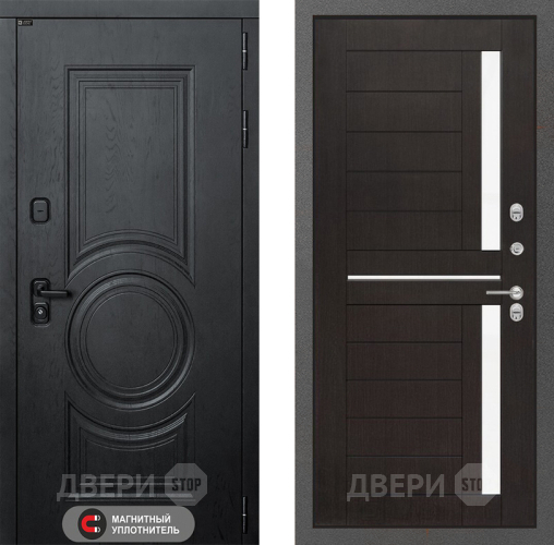 Входная металлическая Дверь Лабиринт (LABIRINT) Гранд 02 Венге в Черноголовке