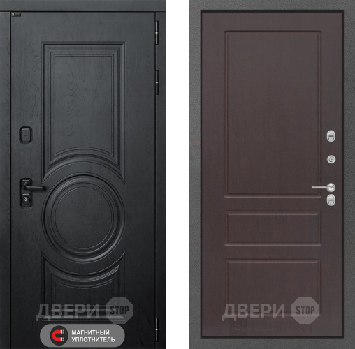 Входная металлическая Дверь Лабиринт (LABIRINT) Гранд 03 Орех премиум в Черноголовке