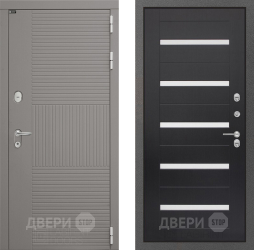 Входная металлическая Дверь Лабиринт (LABIRINT) Формо 01 Венге в Черноголовке