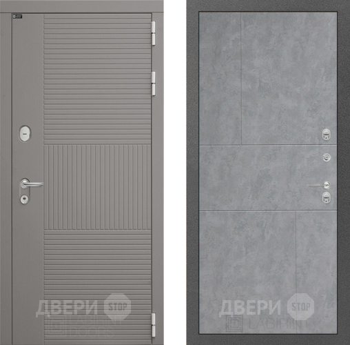 Входная металлическая Дверь Лабиринт (LABIRINT) Формо 21 Бетон светлый в Черноголовке