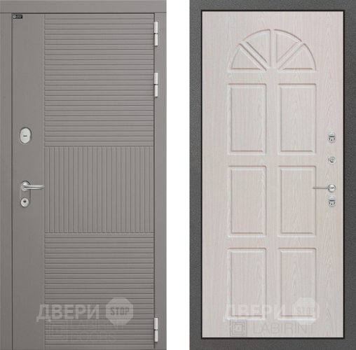 Входная металлическая Дверь Лабиринт (LABIRINT) Формо 15 VINORIT Алмон 25 в Черноголовке