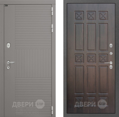 Входная металлическая Дверь Лабиринт (LABIRINT) Формо 16 VINORIT Алмон 28 в Черноголовке