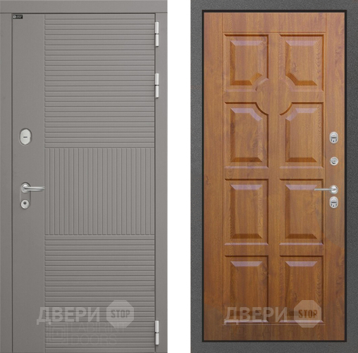 Входная металлическая Дверь Лабиринт (LABIRINT) Формо 17 Дуб золото в Черноголовке