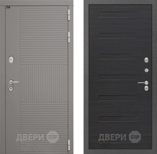 Входная металлическая Дверь Лабиринт (LABIRINT) Формо 14 Эковенге поперечный в Черноголовке