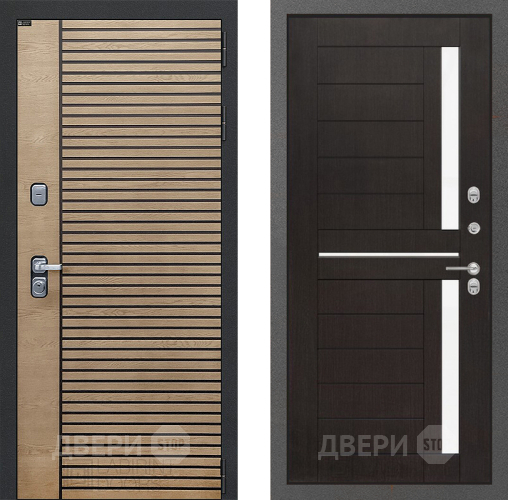 Входная металлическая Дверь Лабиринт (LABIRINT) Ritm 02 Венге в Черноголовке