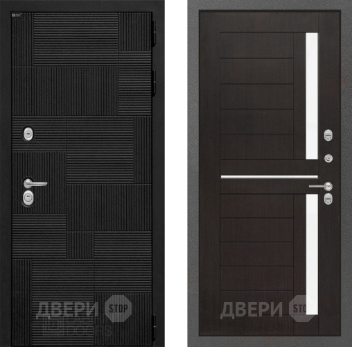 Входная металлическая Дверь Лабиринт (LABIRINT) Pazl 02 Венге в Черноголовке