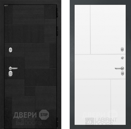 Дверь Лабиринт (LABIRINT) Pazl 21 Белый софт в Черноголовке