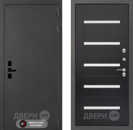 Входная металлическая Дверь Лабиринт (LABIRINT) Acustic 01 Венге в Черноголовке