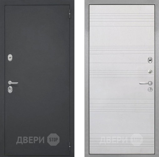 Входная металлическая Дверь Интекрон (INTECRON) Гектор ФЛ-316 Белый ясень в Черноголовке