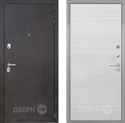Входная металлическая Дверь Интекрон (INTECRON) Сенатор Лучи ФЛ-316 Белый ясень в Черноголовке
