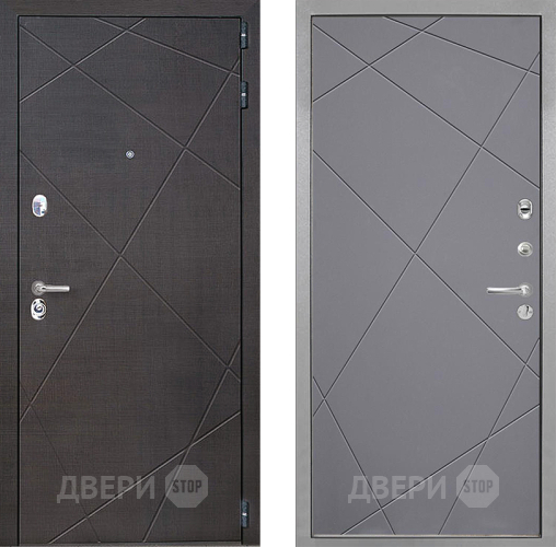 Входная металлическая Дверь Интекрон (INTECRON) Сенатор Лучи Лучи-М Графит софт в Черноголовке