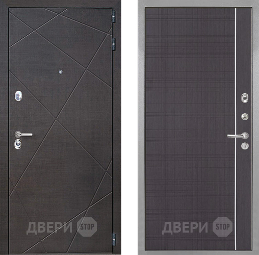 Входная металлическая Дверь Интекрон (INTECRON) Сенатор Лучи В-07 с молдингом Венге в Черноголовке