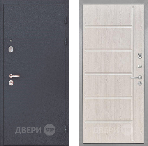 Входная металлическая Дверь Интекрон (INTECRON) Колизей ФЛ-102 Сосна белая в Черноголовке