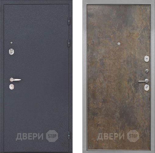 Входная металлическая Дверь Интекрон (INTECRON) Колизей Гладкая Гранж в Черноголовке