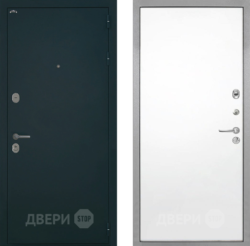 Входная металлическая Дверь Интекрон (INTECRON) Греция Гладкая Силк Сноу в Черноголовке