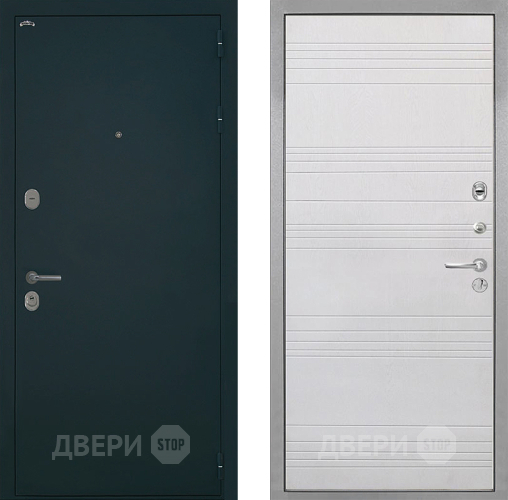 Входная металлическая Дверь Интекрон (INTECRON) Греция ФЛ-316 Белый ясень в Черноголовке