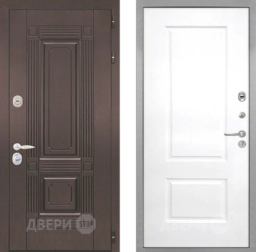 Входная металлическая Дверь Интекрон (INTECRON) Италия Альба Роял Вуд белый в Черноголовке