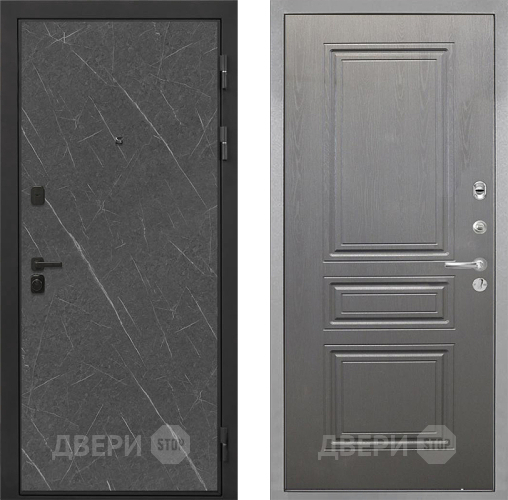 Дверь Интекрон (INTECRON) Профит Black Гранит Лава Оникс ФЛ-243 Графит вуд дуб в Черноголовке