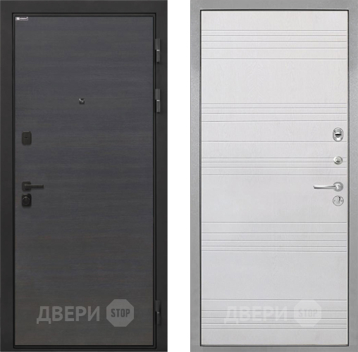 Входная металлическая Дверь Интекрон (INTECRON) Профит Black Эковенге ФЛ-316 Белый ясень в Черноголовке