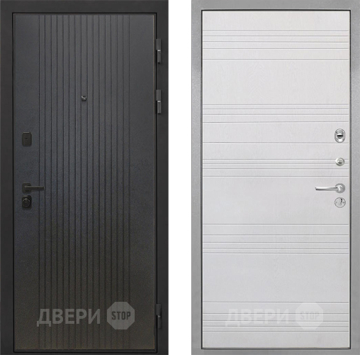 Дверь Интекрон (INTECRON) Профит Black ФЛ-295 ФЛ-316 Белый ясень в Черноголовке
