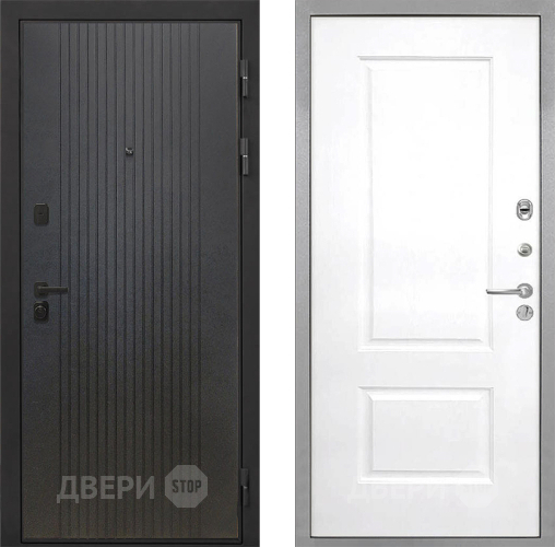 Входная металлическая Дверь Интекрон (INTECRON) Профит Black ФЛ-295 Альба Роял Вуд белый в Черноголовке