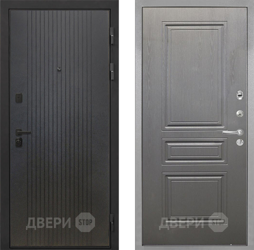 Дверь Интекрон (INTECRON) Профит Black ФЛ-295 ФЛ-243 Графит вуд дуб в Черноголовке