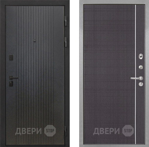 Входная металлическая Дверь Интекрон (INTECRON) Профит Black ФЛ-295 В-07 с молдингом Венге в Черноголовке
